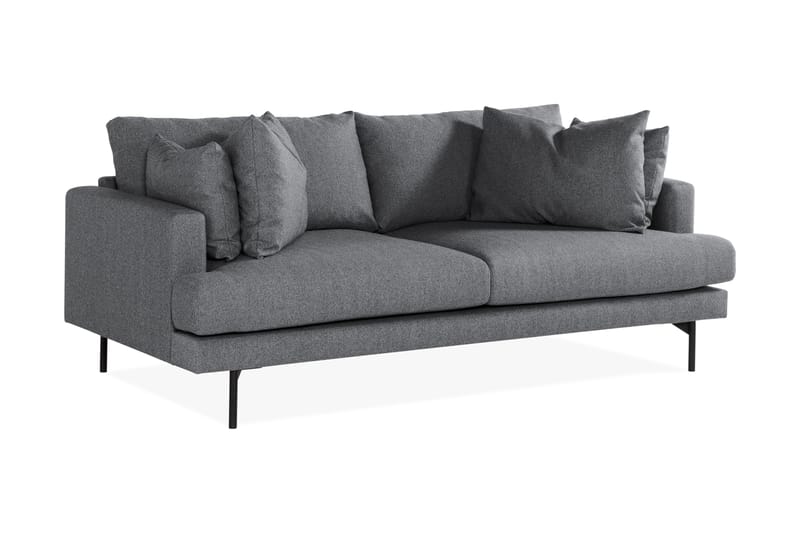 Menard 3-seter Sofa - Mørkegrå - Møbler - Sofaer - Sofa 3 seter