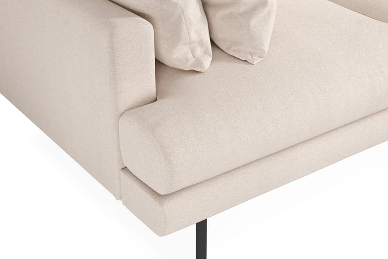 Menard Dyp 3-seters Sofa 205 cm bred - Lys Beige / Natur - Møbler - Sofaer - Sofa 3 seter