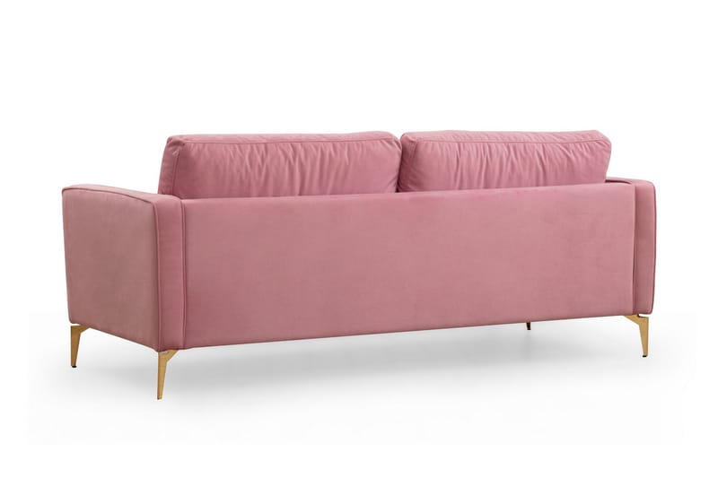 Mirrilnesh Sofa 3-seter - Rosa - Møbler - Sofaer - Sofa 3 seter