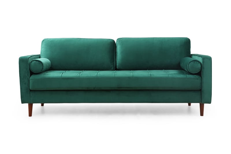 Mirrilnesh Sofa 3-seters - Grønn - Møbler - Sofaer - Sofa 3 seter