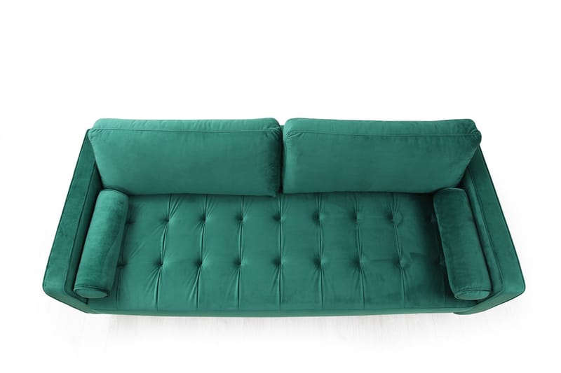 Mirrilnesh Sofa 3-seters - Grønn - Møbler - Sofaer - Sofa 3 seter