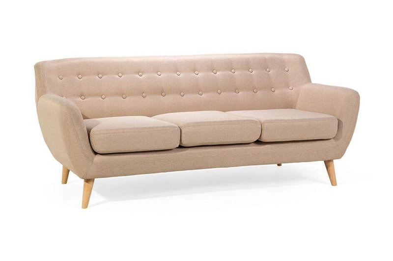 Motala Sofa 3-seter - Beige - Møbler - Sofaer - Sofa 3 seter