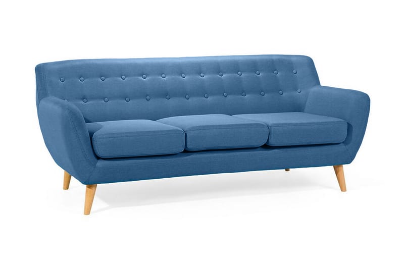 Motala Sofa 3-seter - Blå - Møbler - Sofaer - Sofa 3 seter