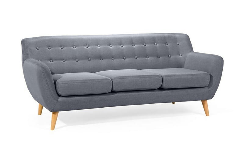 Motala Sofa 3-seter - Grå - Møbler - Sofaer - Sofa 3 seter