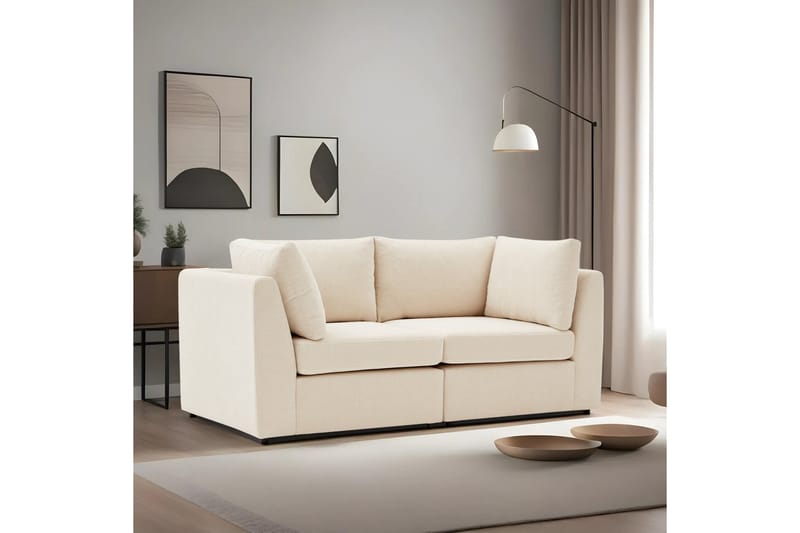 Mottona Sofa 2-seter - Cream - Møbler - Sofaer - Sofa 3 seter