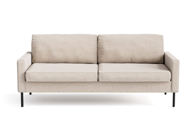 Nevada Liten 3-seters Sofa 198 cm bred - Lys Beige - Møbler - Sofaer - Sofa 3 seter