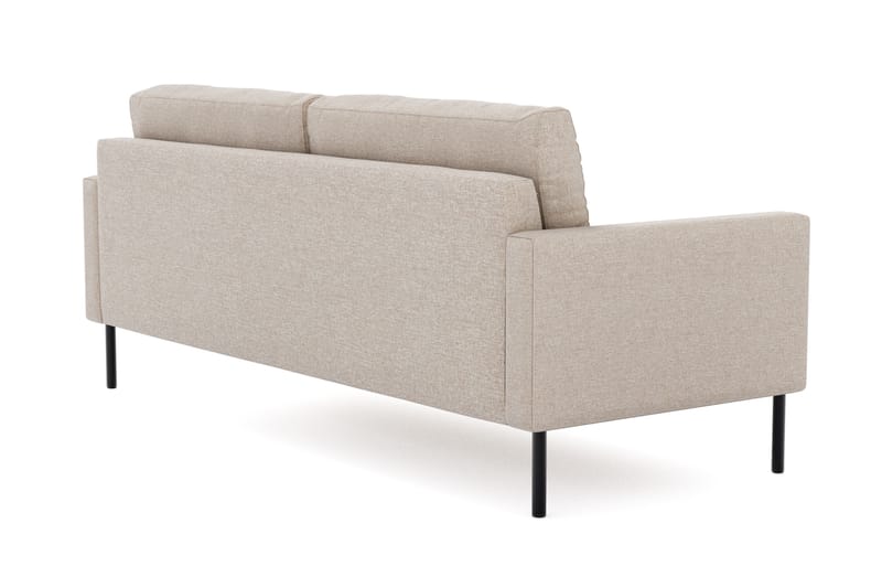 Nevada Liten 3-seters Sofa 198 cm bred - Lys Beige - Møbler - Sofaer - Sofa 3 seter