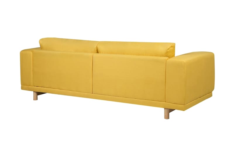 Nivala Sofa 3-seter - Gul - Møbler - Sofaer - Sofa 3 seter