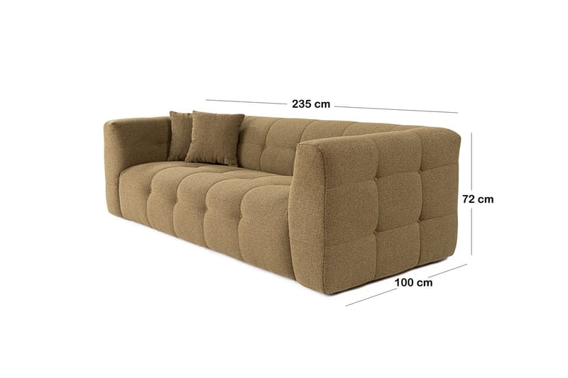 Octavian Sofa 2-seter - Khaki - Møbler - Sofaer - Sofa 3 seter