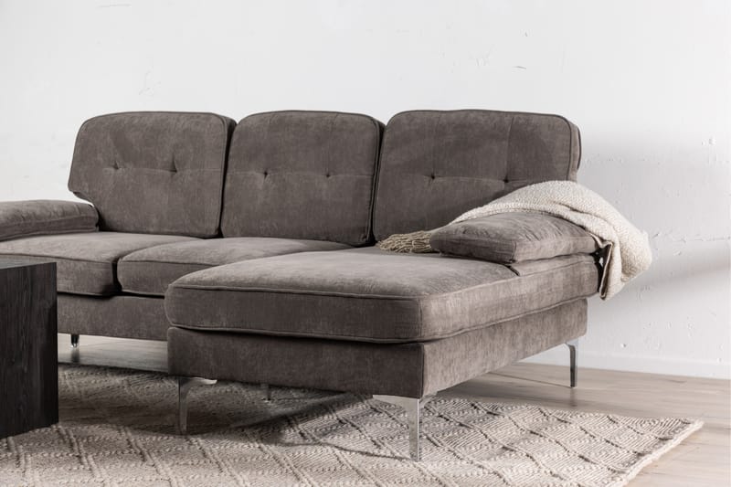 Remis Sofa 3-seter - Mørkegrå - Møbler - Sofaer - Sofa 3 seter