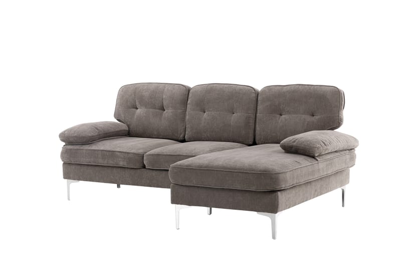 Remis Sofa 3-seter - Mørkegrå - Møbler - Sofaer - Sofa 3 seter