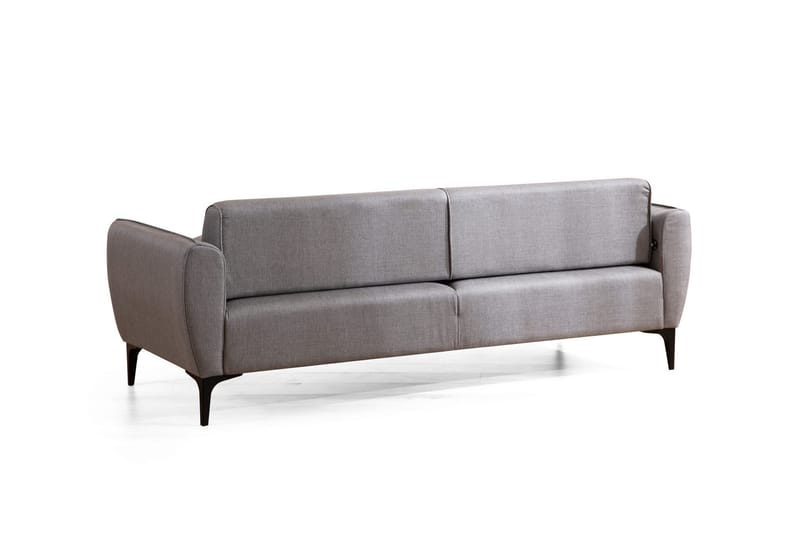 Rossland Sofa 3-seters - Grå - Møbler - Sofaer - Sofa 3 seter