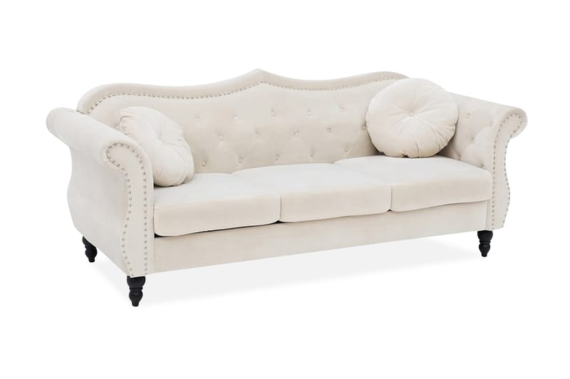 Skien Sofa 3-seter - Beige - Møbler - Sofaer - Sofa 3 seter