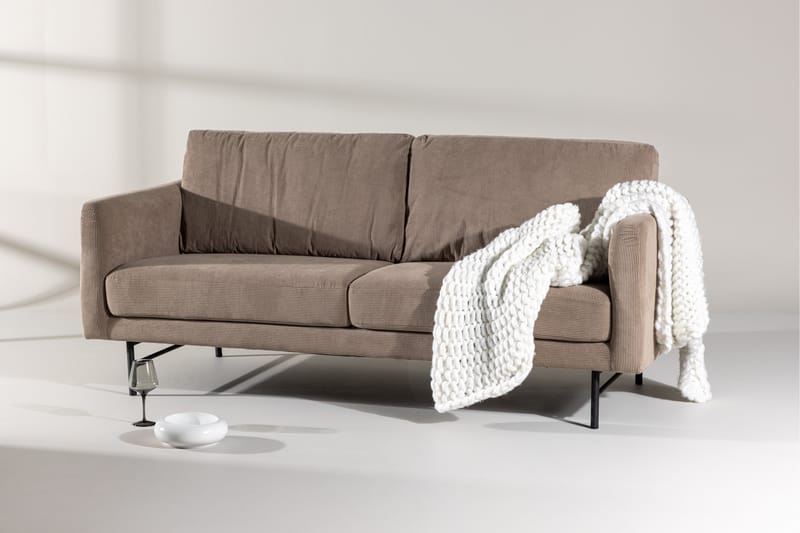 Sky 3-seters Sofa - Brun - Møbler - Sofaer - Sofa 3 seter