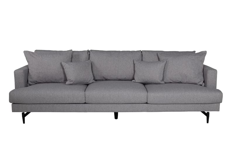 Sofia 3-seters Sofa - Grå - Møbler - Sofaer - Sofa 3 seter