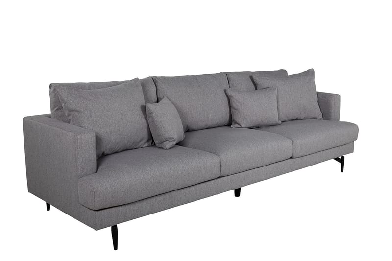 Sofia 3-seters Sofa - Grå - Møbler - Sofaer - Sofa 3 seter