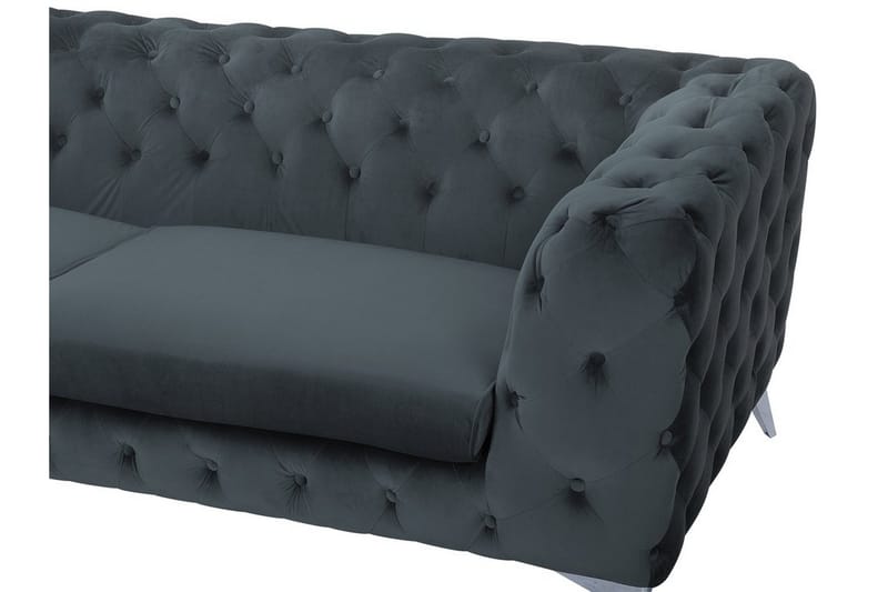 Sotra Sofa 2-4 Seter - Grå - Møbler - Sofaer - Sofa 3 seter