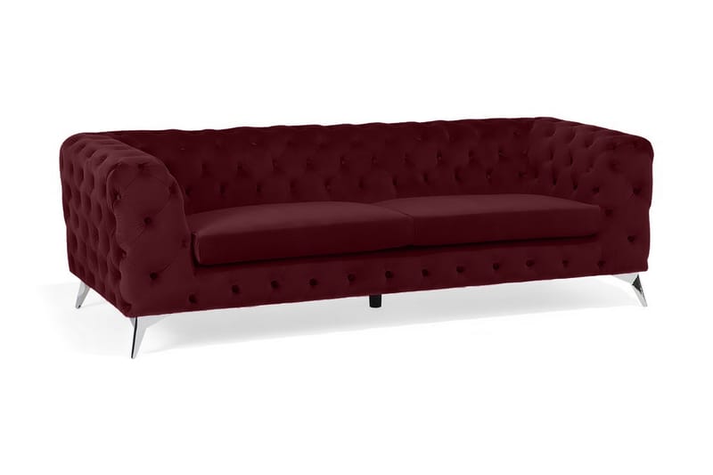 Sotra Sofa 2-4 Seter - Rød - Møbler - Sofaer - Sofa 3 seter