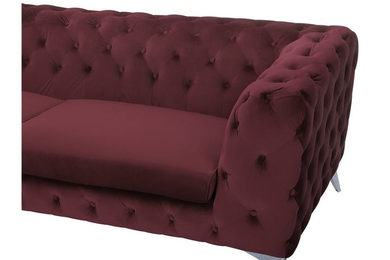 Sotra Sofa 2-4 Seter - Rød - Møbler - Sofaer - Sofa 3 seter