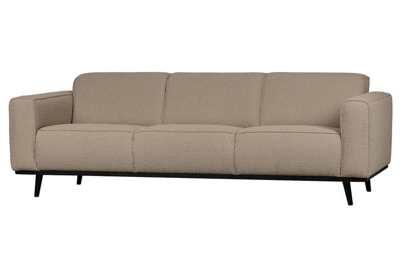 Statement 3-seters Sofa - Beige - Møbler - Sofaer - Sofa 3 seter