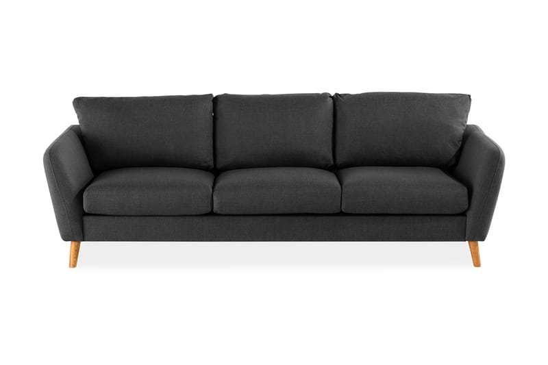 Trend 3-seters Sofa - Svart - Møbler - Sofaer - Sofa 3 seter