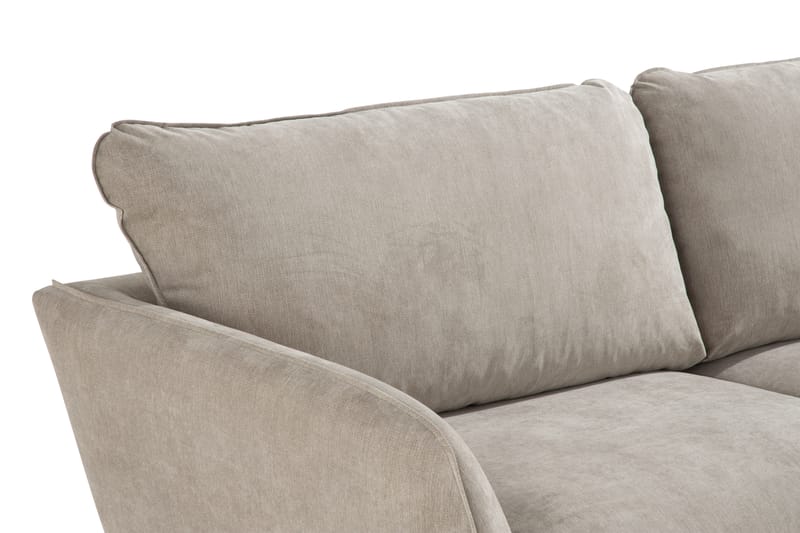 Trend Luksus 3-seter Moderne Sofa 224 cm Bred - Beige - Møbler - Sofaer - Sofa 3 seter