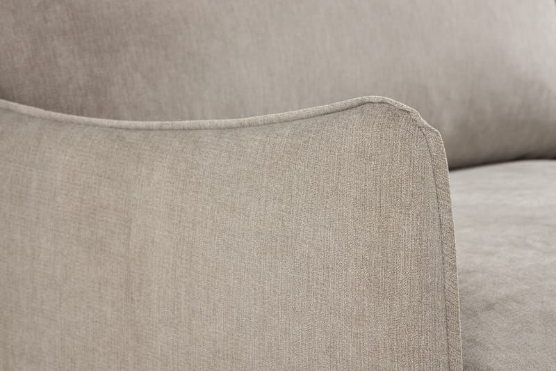 Trend Luksus 3-seter Moderne Sofa 224 cm Bred - Beige - Møbler - Sofaer - Sofa 3 seter