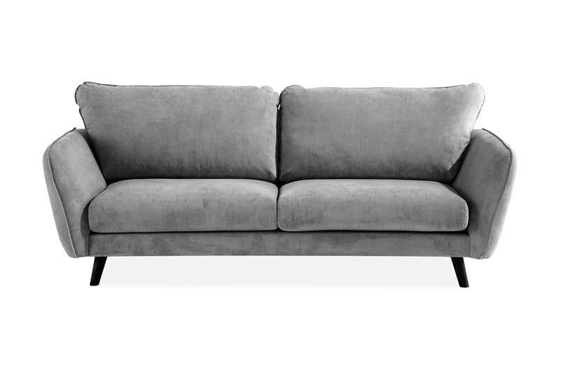 Trend Lyx 3-seter Sofa - Grå - Møbler - Sofaer - Sofa 3 seter