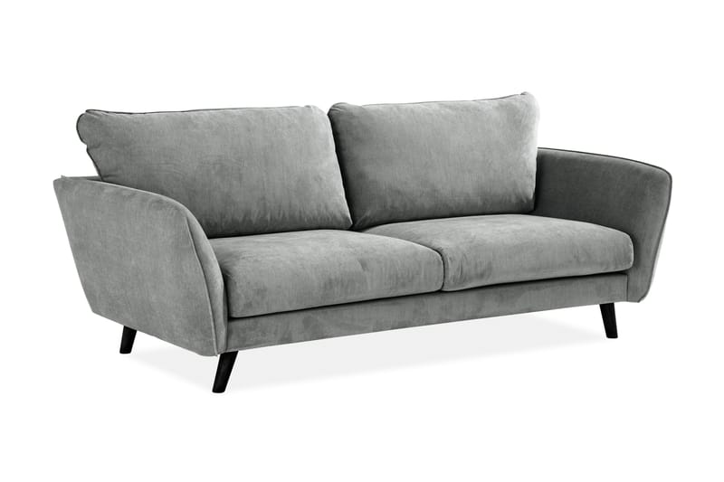 Trend Lyx 3-seter Sofa - Grå - Møbler - Sofaer - Sofa 3 seter