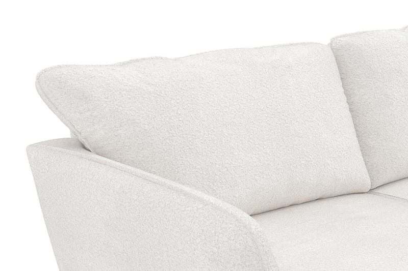 Trend Lyx 3-seter Sofa - Hvit|Bouclé - Sofa 3 seter