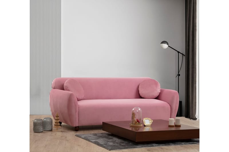 Whitecliffs Sofa 3-seter - Rosa - Møbler - Sofaer - Sofa 3 seter