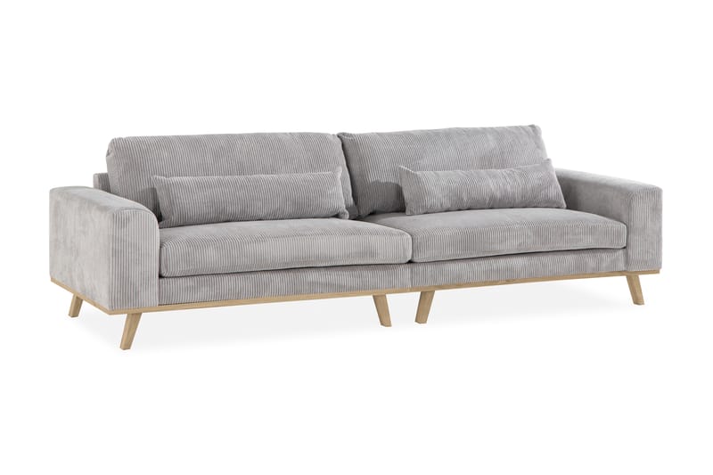 Copenhagen 4-seters Sofa - Lysegrå - Møbler - Sofaer - 4 seter sofa