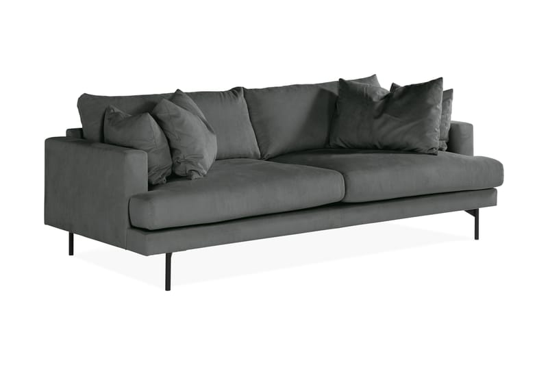 Menard 4-seter Sofa - Grå - Møbler - Sofaer - 4 seter sofa