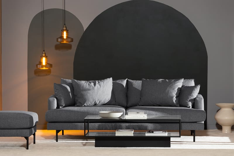 Menard 4-seter Sofa - Mørkegrå - Møbler - Sofaer - 4 seter sofa