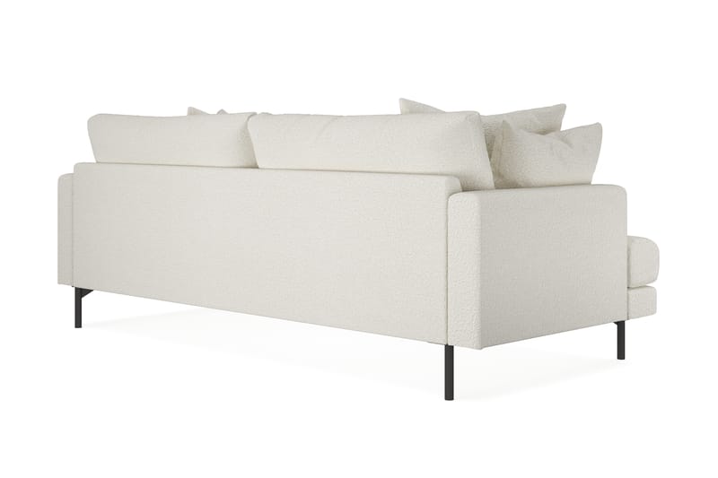 Menard Dyp 4-seters Sofa 225 cm bred - Beige / Hvit - Møbler - Sofaer - 4 seter sofa