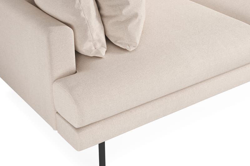 Menard Dyp 4-seters Sofa 225 cm bred - Lys Beige / Natur - Møbler - Sofaer - 4 seter sofa