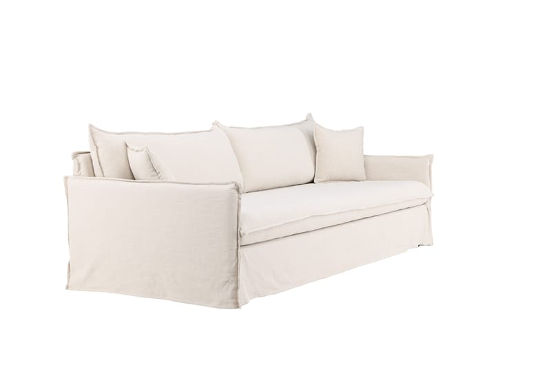 Nova Dyp Sofa 4-seters Sittedybde 78 cm Bredde 275 cm Høyde 90 cm - Lys Beige - Møbler - Sofaer - 4 seter sofa