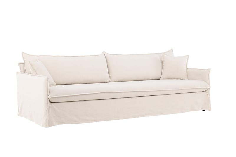 Nova Dyp Sofa 4-seters Sittedybde 78 cm Bredde 275 cm Høyde 90 cm - Lys Beige - Møbler - Sofaer - 4 seter sofa