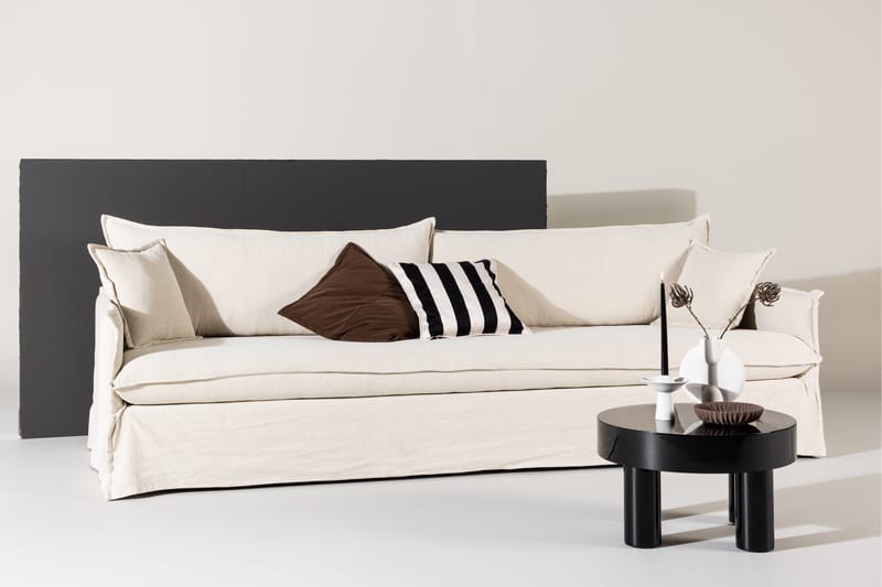 Nova Dyp Sofa 4-seters Sittedybde 78 cm Bredde 275 cm Høyde 90 cm - Lys Beige - Møbler - Sofaer - 4 seter sofa