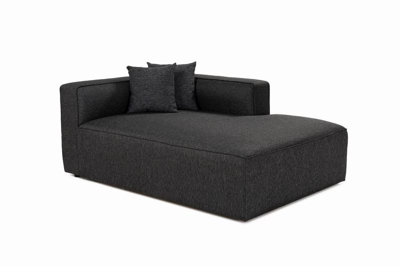 Abbas 4-seters Sofa med Divan - Antrasitt - Møbler - Sofaer - Sofa med sjeselong