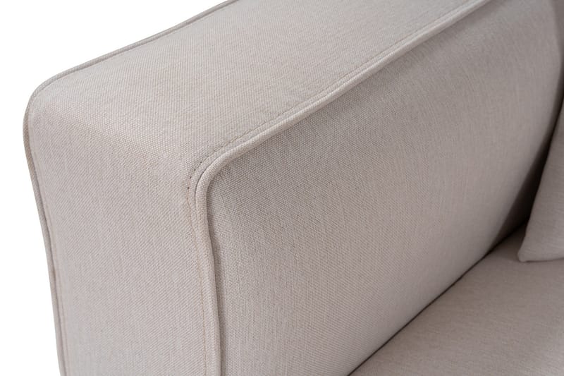 Abbas 4-seters Sofa med Divan - Ecru - Møbler - Sofaer - Sofa med sjeselong