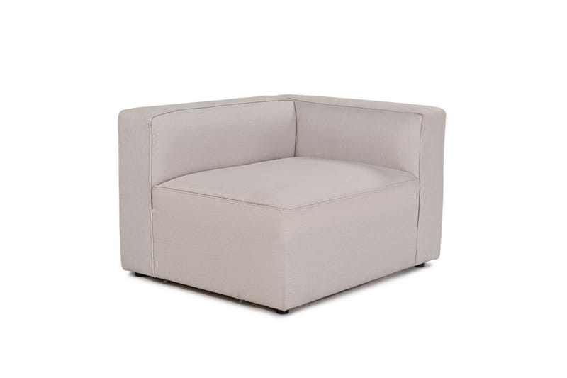 Abbas 4-seters Sofa med Divan - Ecru - Møbler - Sofaer - Sofa med sjeselong