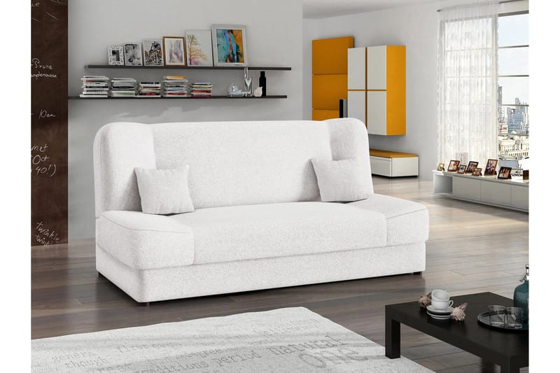 Abron Sofa 3-seter - Hvit - Møbler - Sofaer - Sofa 3 seter