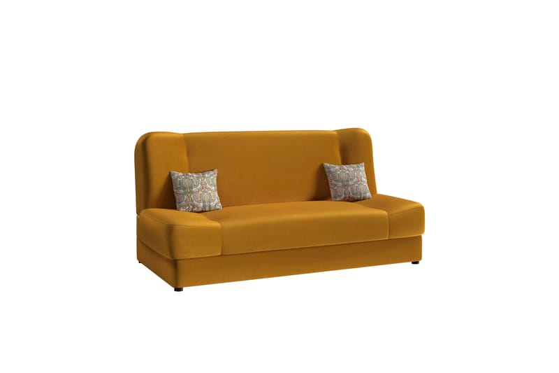 Abron Sofa 3-seter - Oransje/Flerfarget - Møbler - Sofaer - Sofa 3 seter