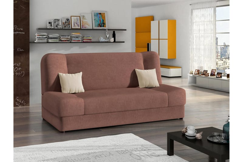 Abron Sofa 3-seter - Rosa - Møbler - Sofaer - Sofa 3 seter