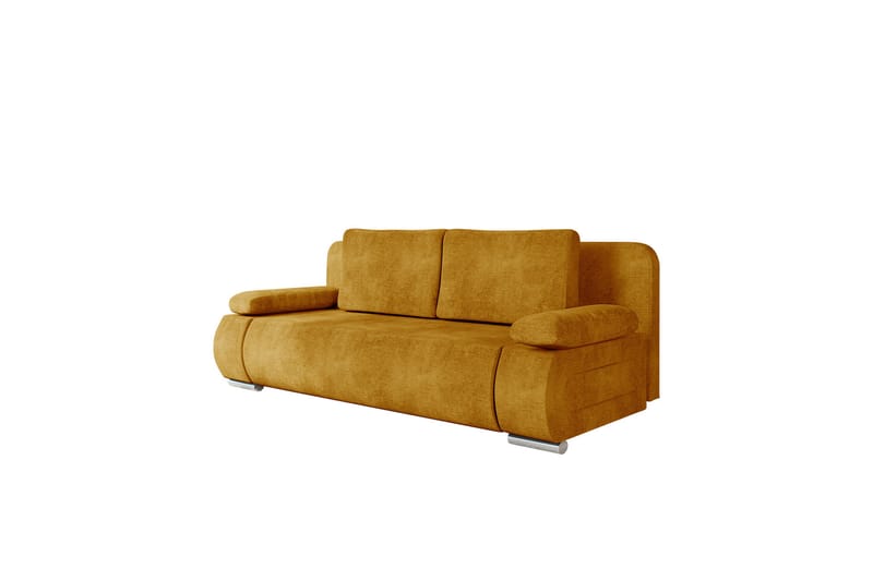 Adelma Sofa 3-seter - Gul - Møbler - Sofaer - Sofa 3 seter