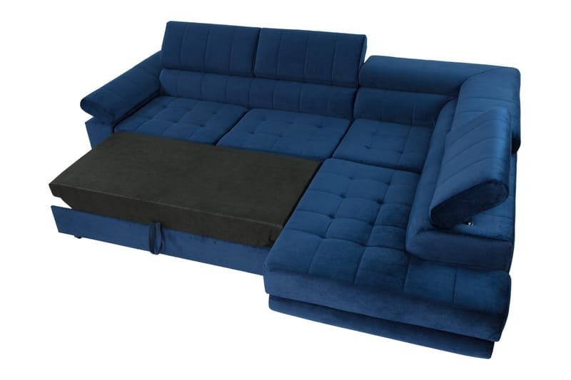 Amshyttan Sofa med Sjeselong 3-seter - Brun - Møbler - Sofaer - Sofa med sjeselong