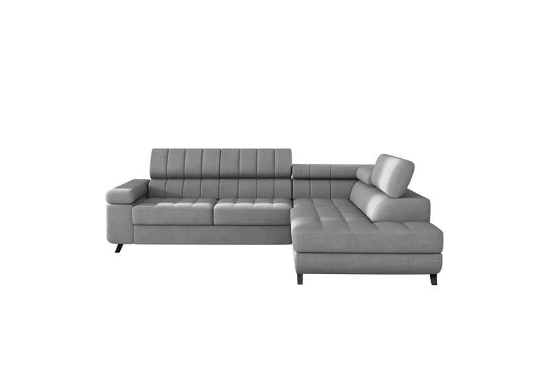 Amshyttan Sofa med Sjeselong 3-seter - Grå - Møbler - Sofaer - Sofa med sjeselong