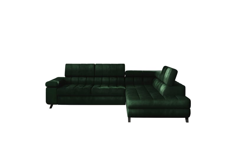 Amshyttan Sofa med Sjeselong 3-seter - Grønn - Møbler - Sofaer - Sofa med sjeselong