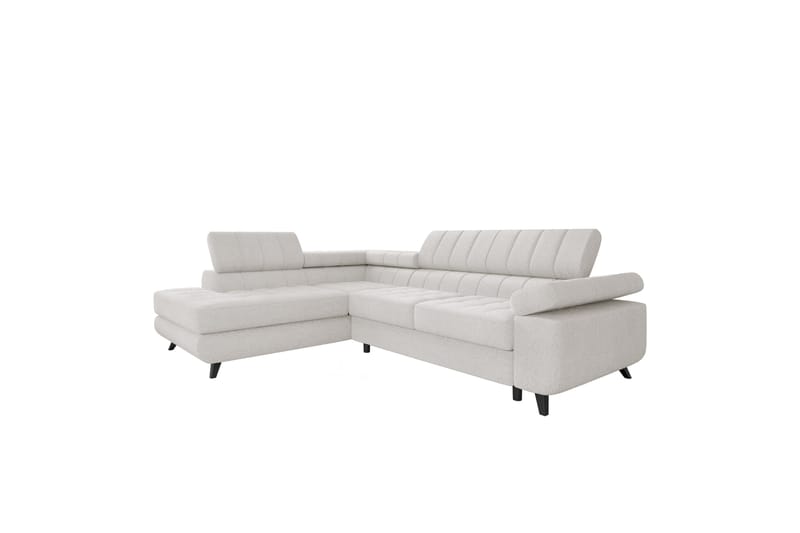 Amshyttan Sofa med Sjeselong 3-seter - Hvit - Møbler - Sofaer - Sofa med sjeselong